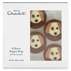 A Dozen Chocolate Dapper Dogs<Hotel Chocolat Hot
