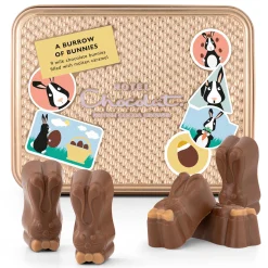 Burrow of Bunnies Chocolate Gift Tin<Hotel Chocolat Clearance
