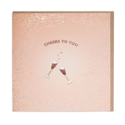 Cheers To You Blank Greetings Card<Hotel Chocolat Outlet