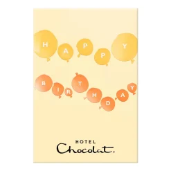 Everything H-box with Birthday Balloons Sleeve<Hotel Chocolat Clearance