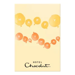 Exquisitely Nutty H-box with Birthday Balloons Sleeve<Hotel Chocolat Hot