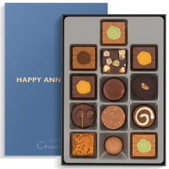 Exquisitely Nutty H-box with Happy Anniversary Sleeve<Hotel Chocolat Best