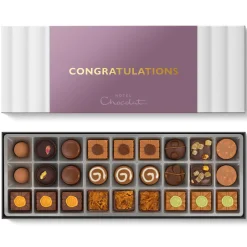 Exquisitely Nutty Sleekster with Congratulations Sleeve<Hotel Chocolat