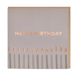 Happy Birthday Candles Blank Card<Hotel Chocolat Hot