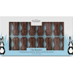Milk Chocolate City Easter Bunnies<Hotel Chocolat
