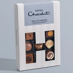 Milk to Caramel H-box with Hooray Sleeve<Hotel Chocolat New