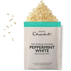 Peppermint-White Hot Chocolate Sachets – Limited Edition<Hotel Chocolat Best