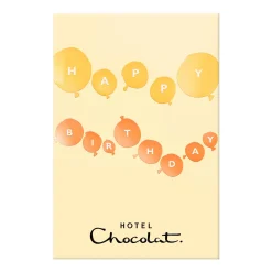 Serious Dark Fix H-box with Birthday Balloons Sleeve<Hotel Chocolat New