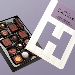 Serious Dark Fix H-Box with Happy Birthday Sleeve<Hotel Chocolat Outlet