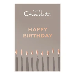 Serious Dark Fix H-Box with Happy Birthday Sleeve<Hotel Chocolat Outlet