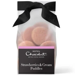 Strawberries & Cream Chocolate Puddles<Hotel Chocolat